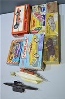 Lot 1613 - Toy cars and submarines