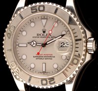 Lot 468 - Rolex Yacht-Master gent's watch with box and papers.