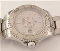 Lot 468 - Rolex Yacht-Master gent's watch with box and papers.