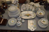 Lot 545 - Villeroy and Bosch basket pattern