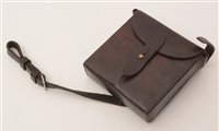 Lot 185 - Leather sandwich box