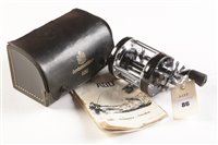Lot 86 - ABU Ambassadeur 6000c reel, with case and parts