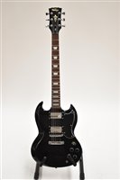 Lot 160 - Vintage SG style guitar