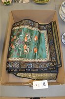 Lot 558 - Eight Chinese tapestries