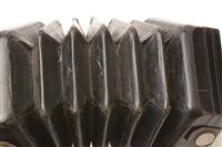 Lot 128 - A Lachenal New Model English system concertina in a Wheatstone case