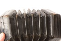 Lot 128 - A Lachenal New Model English system concertina in a Wheatstone case