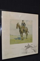 Lot 445 - 'Snaffles' Charles Johnson Payne print