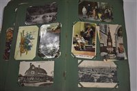 Lot 108 - Postcard album
