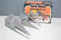 Lot 1295 - Star Wars Bi-Logo Tie Interceptor