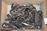 Lot 191 - Horse tack to include a breaking set