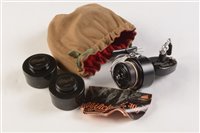 Lot 79A - A Mitchell 300 spinning reel; and two spare spools, instructions and pouch