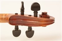 Lot 61 - A violin by J. Thibouville-Lamy