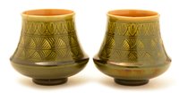Lot 19 - Dr. Christopher Dresser for Linthorpe vases.