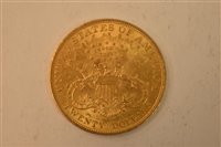 Lot 164 - Twenty Dollar gold coin 1904