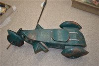 Lot 1682 - 1930s peddle car