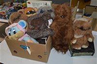 Lot 1309 - Star Wars soft toy Ewoks