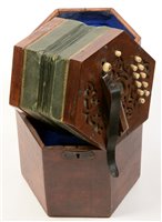 Lot 141 - German copy Concertina