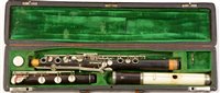 Lot 2 - Flute cased Kruspe Erefurt