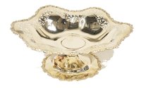 Lot 411 - Silver tazza