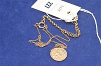 Lot 227 - Edward VII gold sovereign