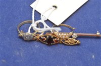 Lot 304 - Two rings and two brooches