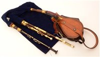 Lot 9 - Set of Northumbrian Pipes.