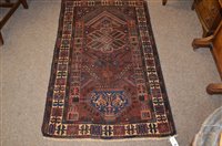 Lot 728 - Baluchi prayer rug