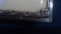 Lot 390 - Omar Ramsden silver and ivory box