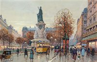 Lot 175 - Eugène Galien-Laloue (Jacques Lievin) - watercolour.