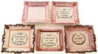 Lot 73 - Five Sunderland plaques.