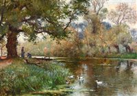 Lot 281 - William Kay Blacklock - oil.