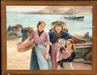 Lot 343 - Robert Jobling - oil.