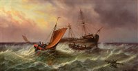 Lot 257 - Millson Hunt - oil.