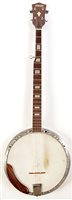 Lot 75 - Pirles 5 string g Banjo