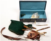 Lot 27 - Set of Northumbrian pipes