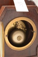 Lot 676 - A rare and unusual Japanese carved mantel clock.