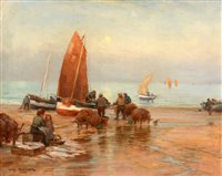 Lot 266 - William Kay Blacklock - oil.