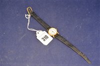 Lot 310 - Le Royer 18ct watch