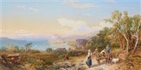 Lot 191 - Thomas Miles Richardson, jnr. - watercolour.
