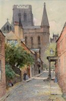 Lot 194 - Thomas Swift Hutton - watercolour.