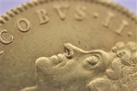 Lot 170 - James II gold five guineas