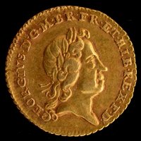 Lot 175 - George I gold quarter-guinea