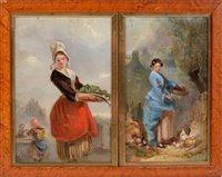 Lot 592 - C* Baines - oil.