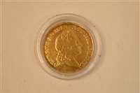 Lot 184 - George I gold guinea