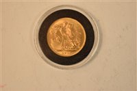 Lot 182 - George V gold sovereign