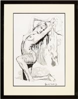 Lot 188 - David Tallberg watercolour