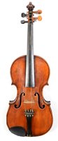 Lot 43 - violin and bow in case