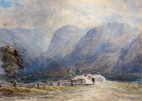 Lot 298 - David Cox - watercolour.