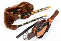 Lot 18 - David Burleigh Northumbrian pipes