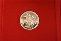 Lot 124 - Gold half sovereign